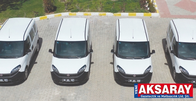 Özel İdare’ye 4 yeni araç alındı