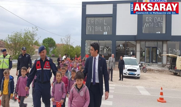 Güvenli yol konusunda eğitildiler