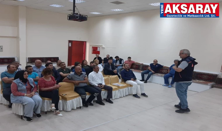 Afet Farkındalık Eğitimi verildi