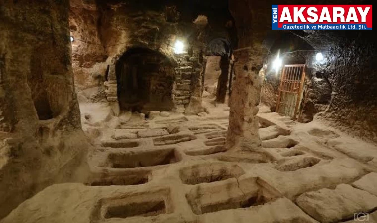 AZİZ MERCURİUS Yeraltı Şehrinde tarihe yolculuk