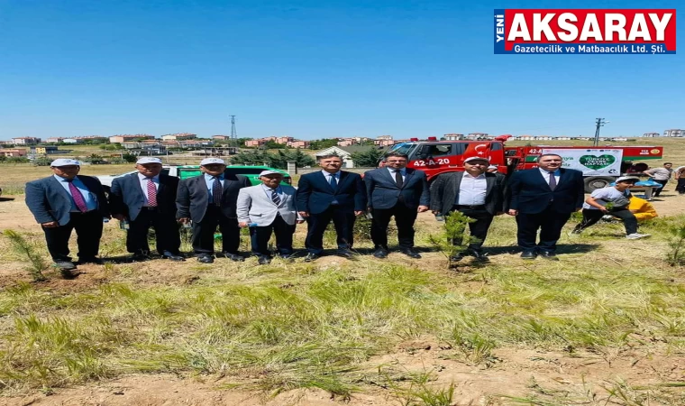 Çevre Günü’ne özel fidan dikildi