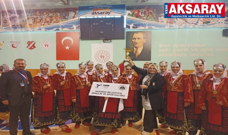 Halk Oyunları Bölge yarışmasında Aksaray’ı AKMEK ekibi temsil edecek