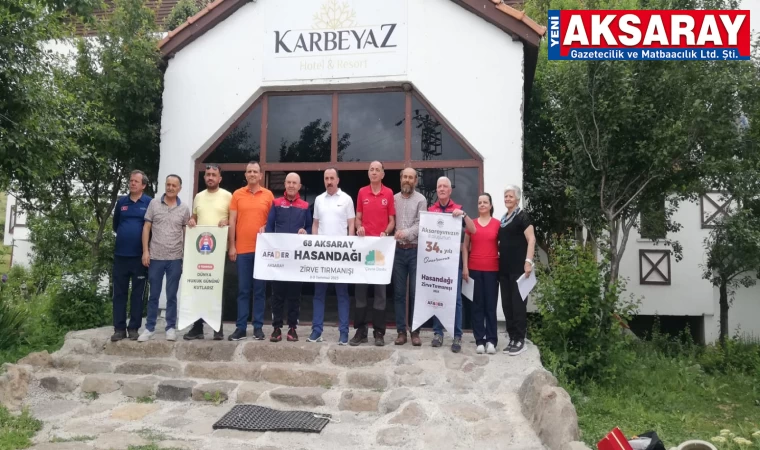 Dünya Hukuk Günü’nü Hasandağı zirvesinde kutladılar