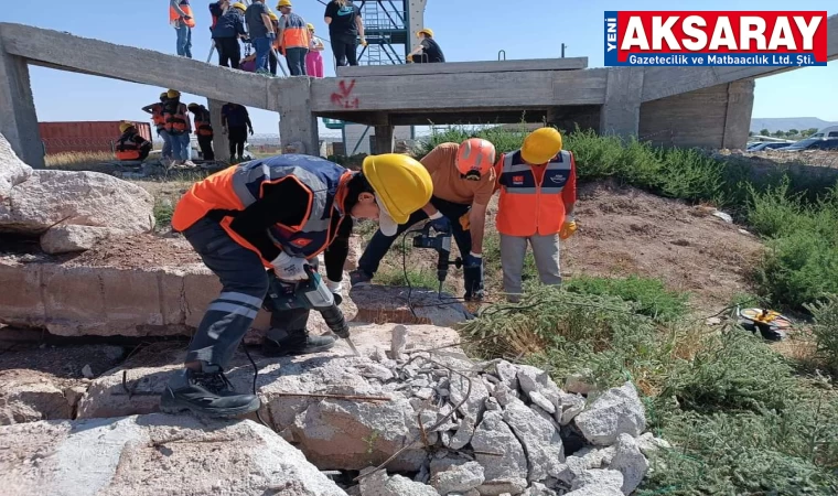 Hafif Arama Kurtarma eğitimi aldılar