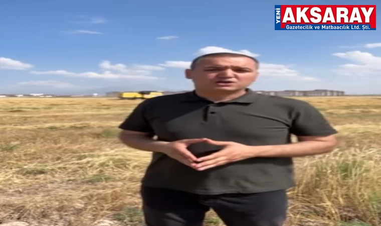 MİLLETVEKİLİ YALDIR Çiftçi mağdur oldu