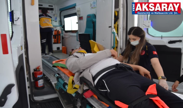 Sahipsiz köpeğin saldırdığı motosiklet sürücüsü yaralandı