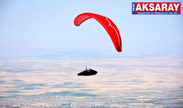 Yamaç Paraşütü Dünya Kupası için 130 sporcu Aksaray’a geliyor