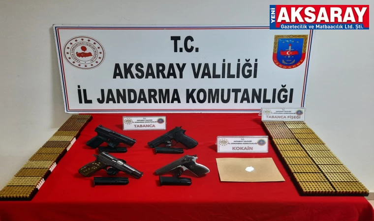 Yine uyuşturucu, yine ruhsatsız silahlar                