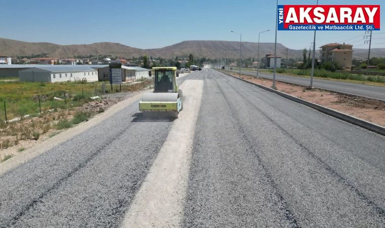 50 METRELİK YOL İNCELENDİ Üst kaplama bitince gidiş geliş açılacak