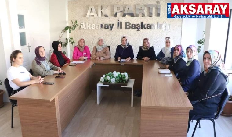 Ak Kadınlar çalışma projelerini toplantıda ele aldı