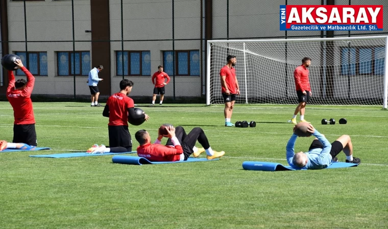 AKSARAYSPOR’DA 3. ETAP KAMP ÇALIŞMALARI BAŞLADI Üç hazırlık maçı daha yapılacak