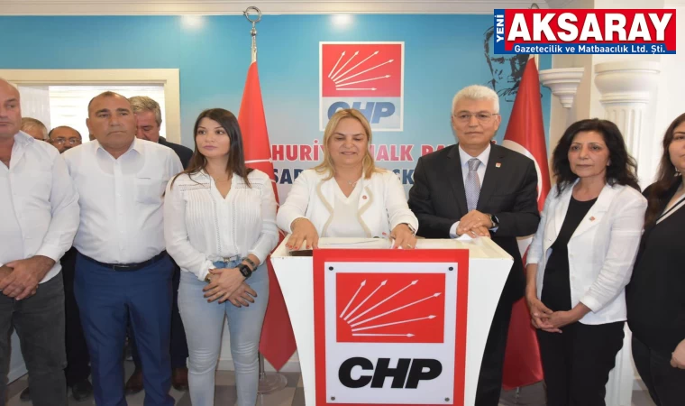 CHP GENEL SEKRETERİ HANCIOĞLU AKSARAY’DA KONUŞTU Söz verdiklerini yapmadılar