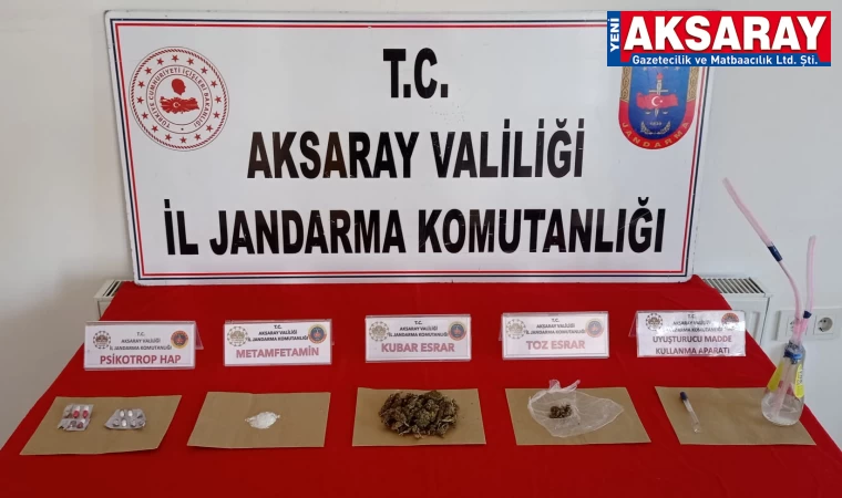 Şüpheli şahısta uyuşturucu çıktı