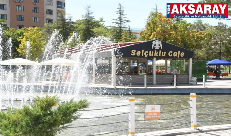 Üç Parkta kafe açıldı