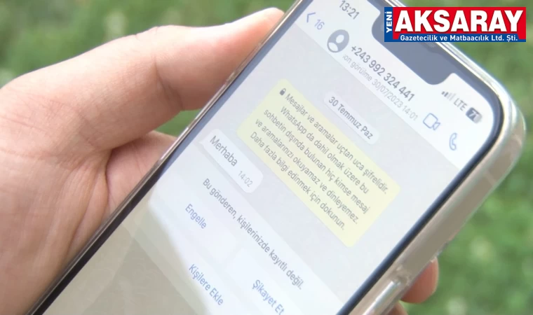 WHATSAPP’TAN GELEN YURT DIŞI ARAMALARA VE MESAJLARA DİKKAT: ‘DOLANDIRILABİLİRSİNİZ’ Tanımadığınız, bilmediğiniz kişilerden gelen hiçbir şeye tıklamayın