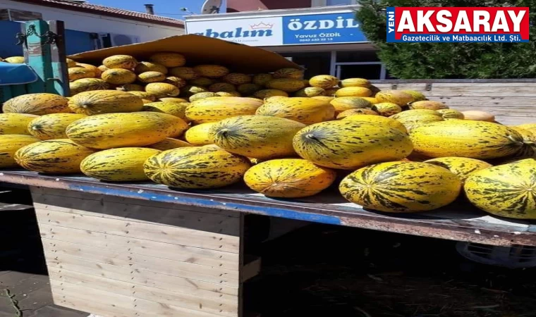 Dışardan gelen kavunları Amarat kavunu diye satıyorlar
