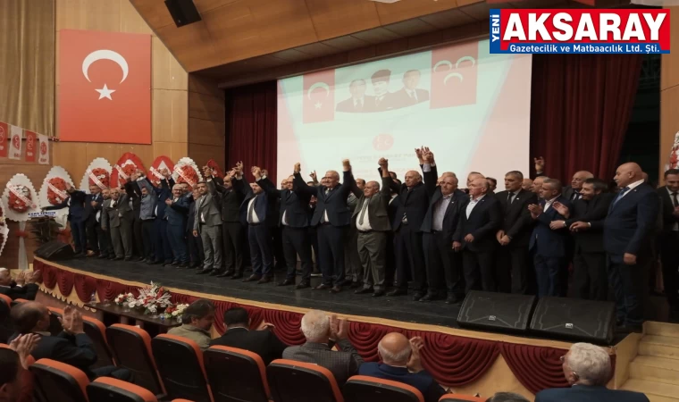 MHP il kongresi ittifak saflarını sıklaştırdı