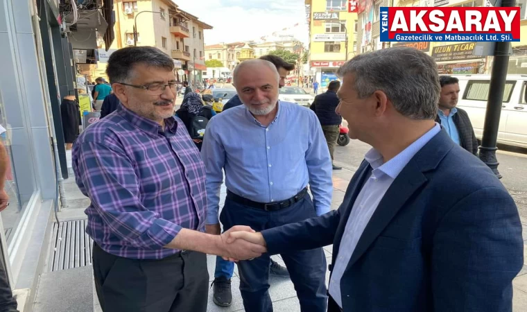 Milletvekili Altınsoy esnaf gezilerinde