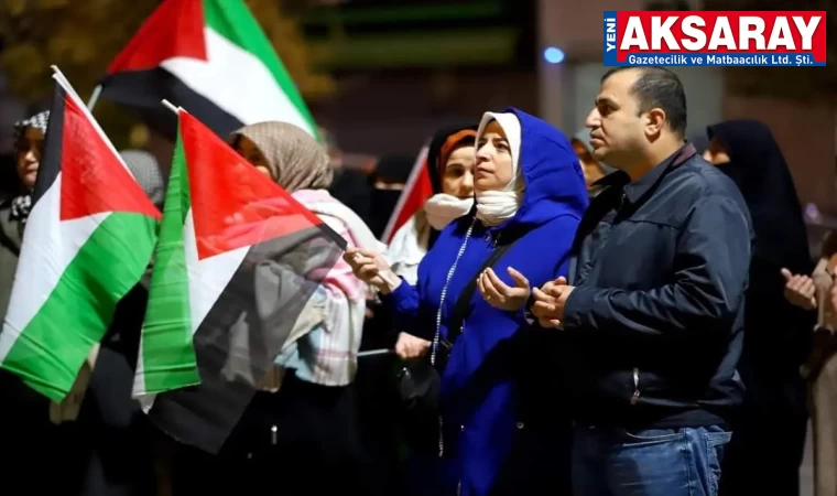Aksaray’dan Filistin’e destek
