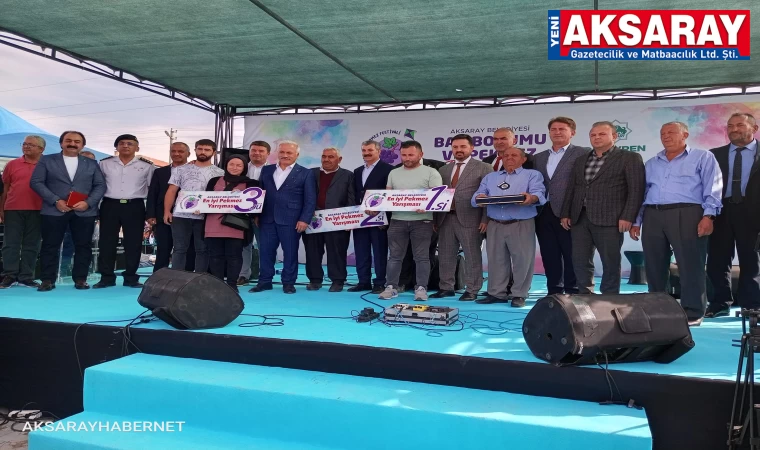 AKSARAY’IN PEKMEZİ ÜLKEYE ŞİFA OLSUN Bu yıl karlı pekmez yiyeceğiz