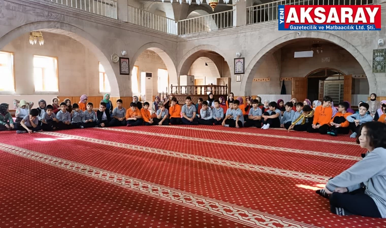 Camiler Haftasında cami ziyareti