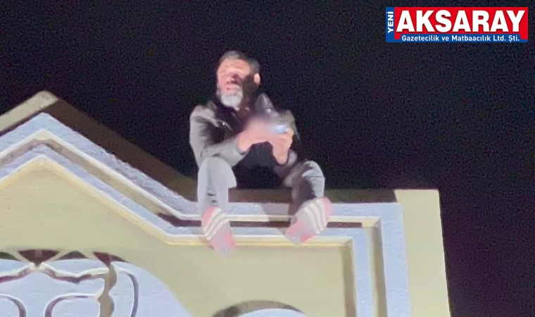 Canına kıymak isteyen alkollü şahıs zor anlar yaşattı