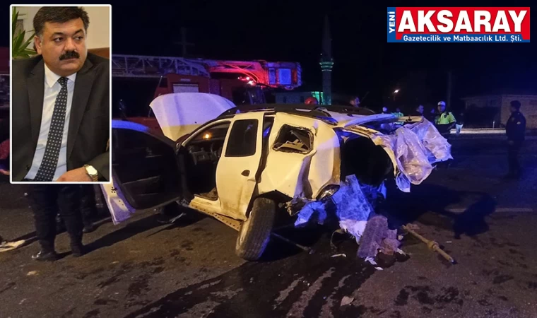 Eski Oda Başkanı kazada öldü