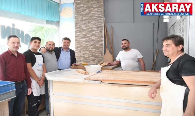 Esnafları gezdi, hizmetleri anlattı