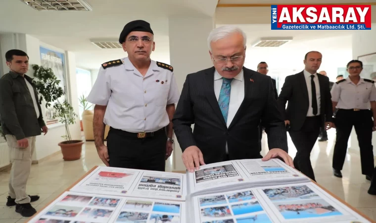 Jandarmadan çalışmaların raporunu aldı