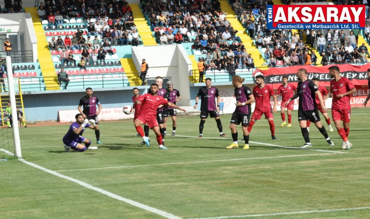 SAHASINDA YENİLEN AKSARAYSPOR CAMİASI ÜZGÜN Çok kötü : 1-2