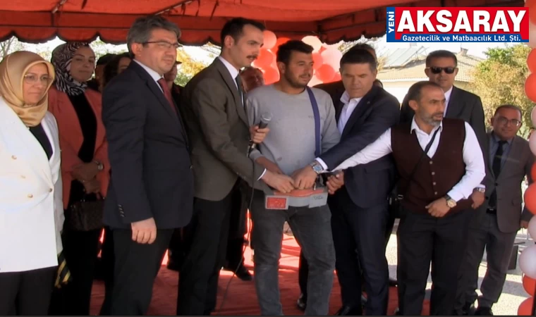 Sultanhanı'nda 112 Acil ve Aile Sağlığı Merkezinin temeli atıldı