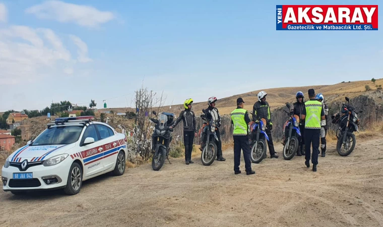 Turistlere trafik güvenliği anlatıldı