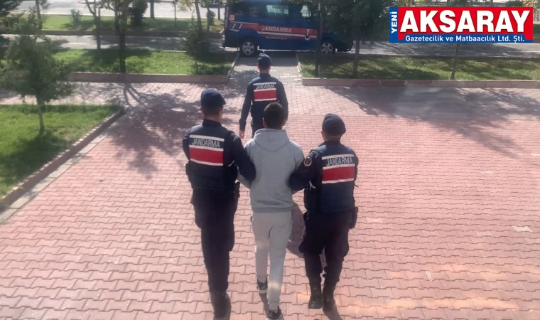 13 Yıl hapsi olan hırsızlık şüphelisini jandarma yakaladı