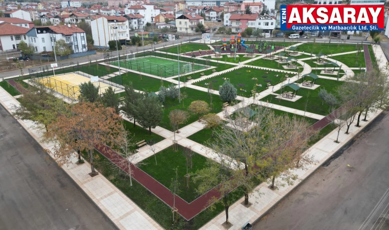 Açılışa hazır hale gelen Zafer millet bahçesi incelendi
