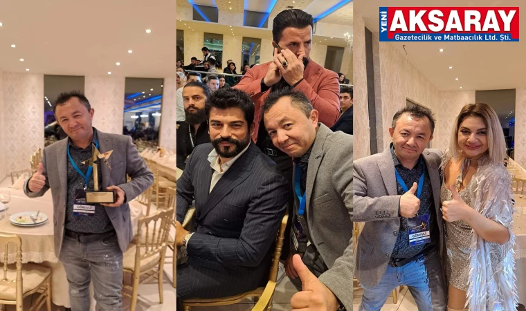 Almanya’da en iyi şovmen ödülünü bir Aksaraylı aldı