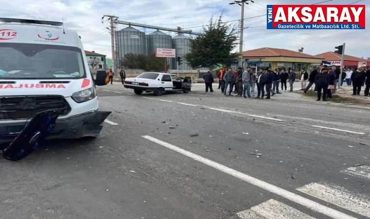 Can kurtarmaya gidiyordu, kaza yaptı