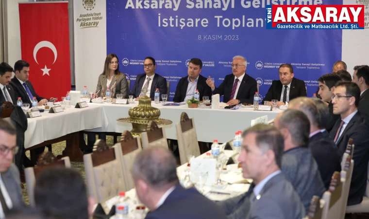 Sanayi Geliştirme Toplantısı yapıldı