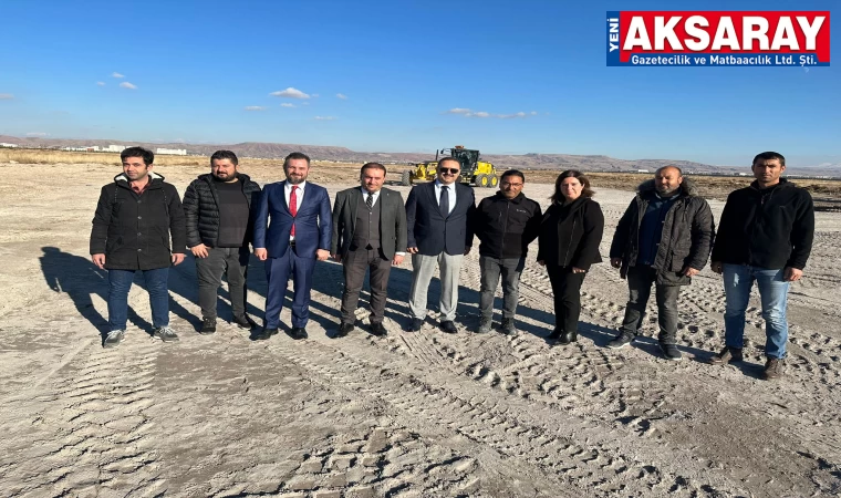 Teknopark alanında dolgu çalışmaları tamamlandı