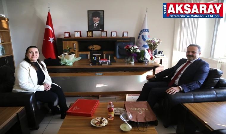DEKAN AYSU ALTAŞ’A TEBRİK ZİYARETİ
