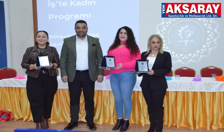 İş dünyasında kadın anlatıldı