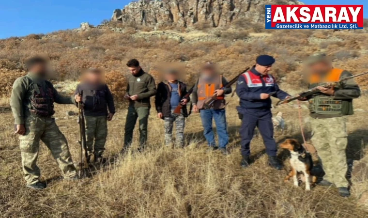 Jandarma kaçak avlanmaya havadan denetim yaptı
