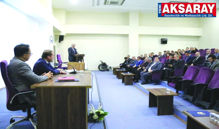 ÜNİVERSİTE DANIŞMA KURULU TOPLANDI Üniversite şehir bütünleşmesi sağlanacak