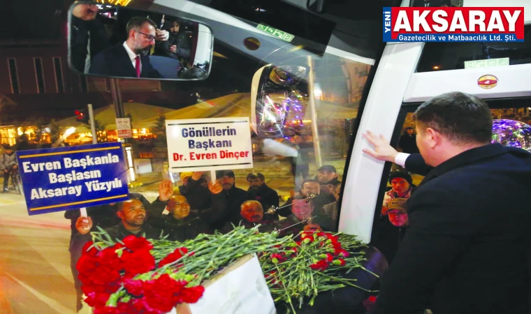 BAŞKAN DİNÇER’E COŞKULU KARŞILAMA İlk günkü heyecanla çalışacağız