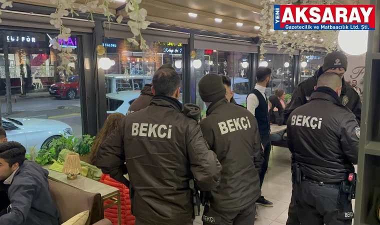Eğlence mekanlarında sıkı denetim yapıldı