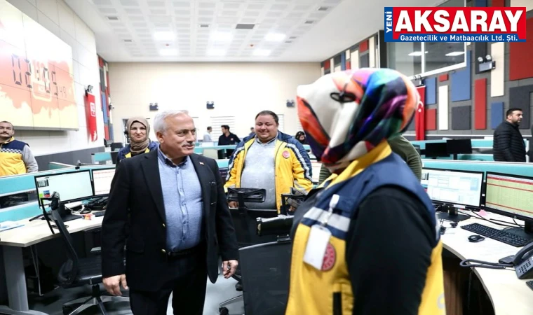 Gece nöbetinde yeni yıl kutlaması