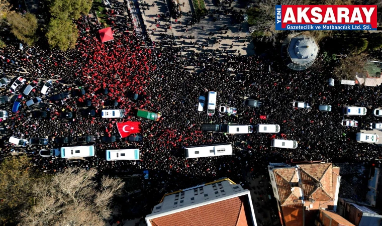 Şehir böyle kalabalık görmedi