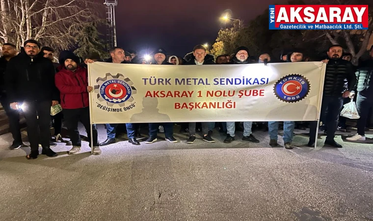 Sendika Mercedes fabrikasında grev başlattı