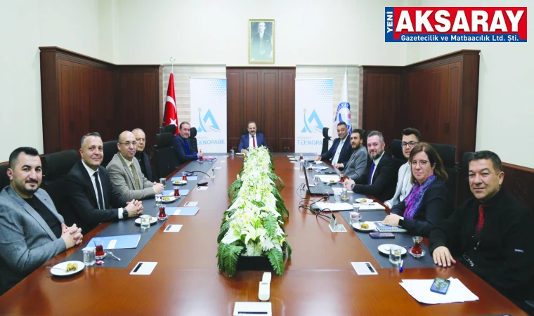 Teknopark yönetimi toplandı