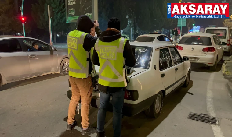 Yeni yılın ilk alkollü sürücüsü polise gazeteciyi şikayet etti