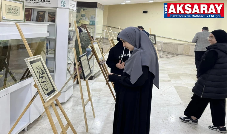 Öğretmenden Tezhip ve Hat sergisi
